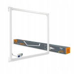 Kvadratinis lubų &scaron;viestuvas Videx 40W 5000lm 60x60cm