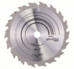 Pjovimo diskas medienai Bosch SPEEDLINE WOOD; 160x2,4x16,0 mm; Z18; 15&deg;