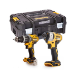 Akumuliatorinių įrankių rinkinys DeWalt DCK266NT-XJ, 18 V, be akumuliatoriaus ir įkroviklio