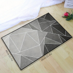 1 vnt. Paprastas Geometrinis Virtuvės Kilimėlis, Neslystantis, 40x60 cm / 15,7x23,6 colio