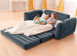 Pripučiama sofa-lova didelė lova čiužinys 2in1 INTEX 66552