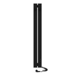Elektrinis rank&scaron;luosčių džiovintuvas Laris Boston 150x1200 mm, P2, juoda