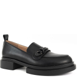 Santino Milano moteri&scaron;ki juodi loaferiai, Loafers