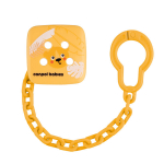Čiulptuko laikiklis Canpol Babies BabiesBoo 2/439_ora, oranžinis, 1 vnt.