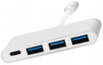 ADAPTER HOB USB C iki 3xUSB 3.0 + USB C PD MacBook