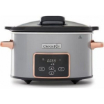 Lėtinis virėjas - CROCK-POT - Sviestinis ir tro&scaron;kintas - 3,5 L - I&scaron;imamas dubuo - 3 kaitinimo nustatymai