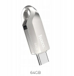 USB laikmena HOCO pendrive USB A + USB C UD8 64GB USB3.0