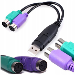 Ps/2 į Usb adapteris senas pelės klaviatūros Win 10 8 Ps2 senas jungtis