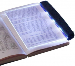 Knygos lemputė, Lightwedge skaitymo lemputė, skaitymo lemputė, knygos lemputė, knygų lemputės, skaitymo lemputė, &scaron;viesos panelės knygos lemputė, skaitymo lemputė su nuimamu &scaron;oniniu spaustuku, ne&scaron;iojama led plok&scaron;čia lemputė, akių apsauga