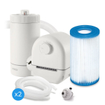 Baseino filtro siurblys 5678L/h filtras + montavimo priedai INTEX 26636