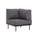 Lauko krėslas Patio Piryt D053-16EB pilkas, prakti&scaron;kas poliesteris