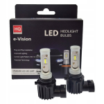 Hir2 led lemputės hq automotive can bus 6000k 4500 liumenų p&p opel toyota