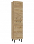 Domodomo Auk&scaron;ta vonios kambario spintelė 170x40cm Craft ąžuolas, 4 lentynos