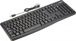 Logitech K120 laidinė klaviatūra, skirta Windows, Usb jungtis, Silent Touch, tvirta, atspari purslams, reguliuojamas klaviatūros stovas, Uk Qwerty i&scaron;dėstymas - juoda