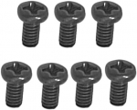 Jintai ne&scaron;iojamojo kompiuterio apatinio rėmo varžtai, skirti Dell Insp-iron 16plus 7610 7620 Insp-iron 5510 5515 5410 5415 5418 Insp-iron 7620 2in1 Vostro 5410 5415 7620 (7 vnt. pakuotė). Specifikacijos: M 2 x 4