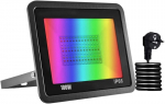 Prožektorius Rgb 100w 16 spalvų 4 režimai + pultelis Ip66