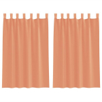 Voile užuolaidos su kilpomis, 2vnt., terakota sp., 140x175cm CFE2062197