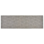 Virtuvės kilimėlis, 60x180cm, aksomas, plaunamas, su rombais CFE2404086