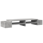 Monitoriaus laikiklis Monitoriaus stovas su vieta daiktams, betono, 100x27x15cm CFE605308