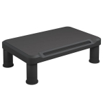 Monitoriaus stovas, juodos spalvos, 38x24x10,5cm CFE447168