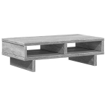 Monitoriaus stovas, pilkas ąžuolo, 50x27x15cm, apdirbta mediena CFE864754