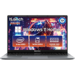 Ne&scaron;iojamas kompiuteris Blackview Acebook 6 Laptop 15.6" FHD+, Intel Twin Lake N150,16 GB RAM 512 GB SSD,Windows 11 Home - QWERT - Pilka