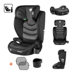 Automobilinė vaiki&scaron;ka kėdutė Tulano Joy 20, 15-36 kg, pilka
