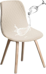 JUNZHE Shell kėdės apima Retro kėdė Slipcovers Stretch Spandex Spandex spausdinimo Lounge kampinis kėdė Apsauga