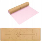 Jogos kilimėlis Spokey Savasana, 183 cm, rožinis