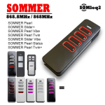 Sommer Pearl 4018 vartų nuotolinio valdymo pultas, 868 MHz