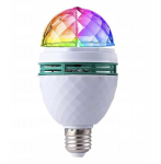diskotekos &scaron;viesų projektorius su LED &scaron;viesomis, įsisukantis