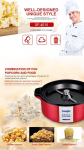 Popkornų aparatas Sonifer SF-4015 &ndash; skaidrus dangtis ir non-stick pavir&scaron;ius