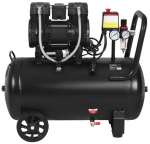 Kompresorius be alyvos 50 l, 2500 W, 8 barai, 290 l/min., tylus reduktorius, skirtas dirbtuvėms