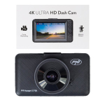 4K UHD automobilio DVR vaizdo registratorius, G-jutiklis, stovėjimo stebėjimas, 170&deg; matymo kampas