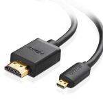 Ugreen HD127 HDMI laidas, 4K 3D, 3m, juodas