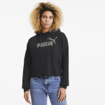 Džemperis moterims Puma ESS Cropped Hoody TR W 582411 01, juodas