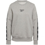 Džemperis moterims Reebok TE Tape Pack Crew W GQ3890, pilkas, M