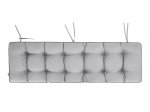 Pagalvė suolui Etna Oxford 120x50 cm, pilka