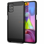 Telefono dėklas Carbon, skirtas Samsung A32 5G, juodas