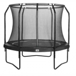 Batutas Salta Premium Black Edition apvalus, 213 cm, juodas