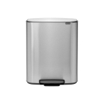 Brabantia &scaron;iuk&scaron;liadėžė Bo, 2x30 l, pilka