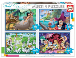 Dėlionės Disney klasika, 4 vnt.
