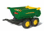 Vaikų traktoriaus priekaba Rolly Toys rollyHalfpipe John Deere