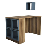 Ra&scaron;omasis stalas Kalune Design 845 (I), mėlynas/rudas