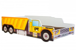 Vaiki&scaron;ka lova ADRK Furniture Construction Car, 140x70cm