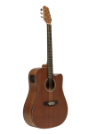 Elektro-akustinė gitara Stagg SA25 DCE MAHO