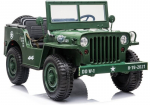 Elektromobilis vaikams Jeep JH101, žalias