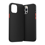 Apsauginis dėklas iPhone 12 Pro Max Color Series, juodas