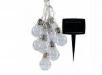 Volteno sodo girlianda su saulės baterija, 10 LED
