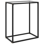 Konsolinis staliukas, 60x35x75 cm, skaidrus